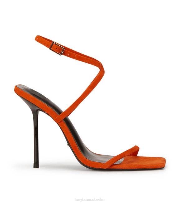 Stöckelschuhe| de Tony Bianco Frauen Naxos-Absätze Aperol-Wildleder 4624180